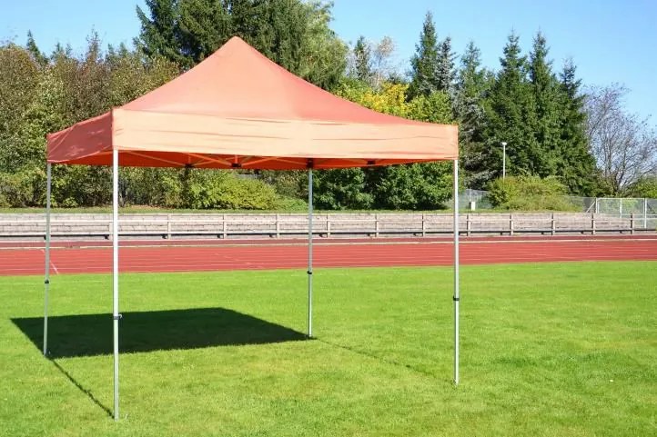 GARTHEN Kerti pavilon PROFI 3 x 3 m terakota + 2 oldalfal