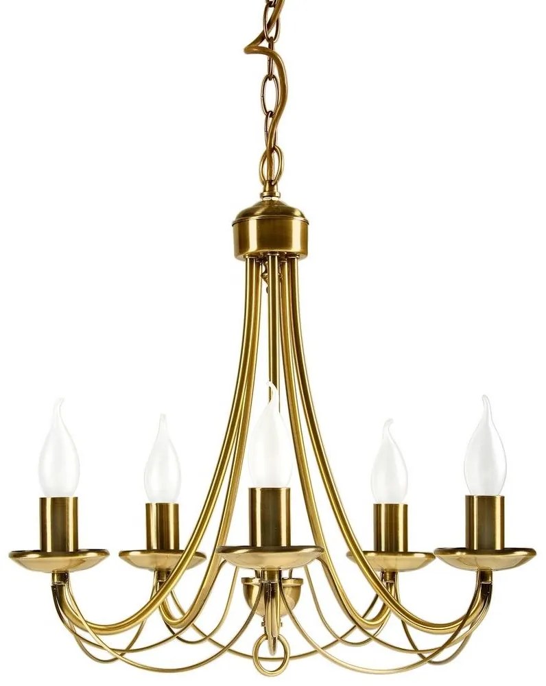 Csillár láncon MUZA 5xE14/40W/230V