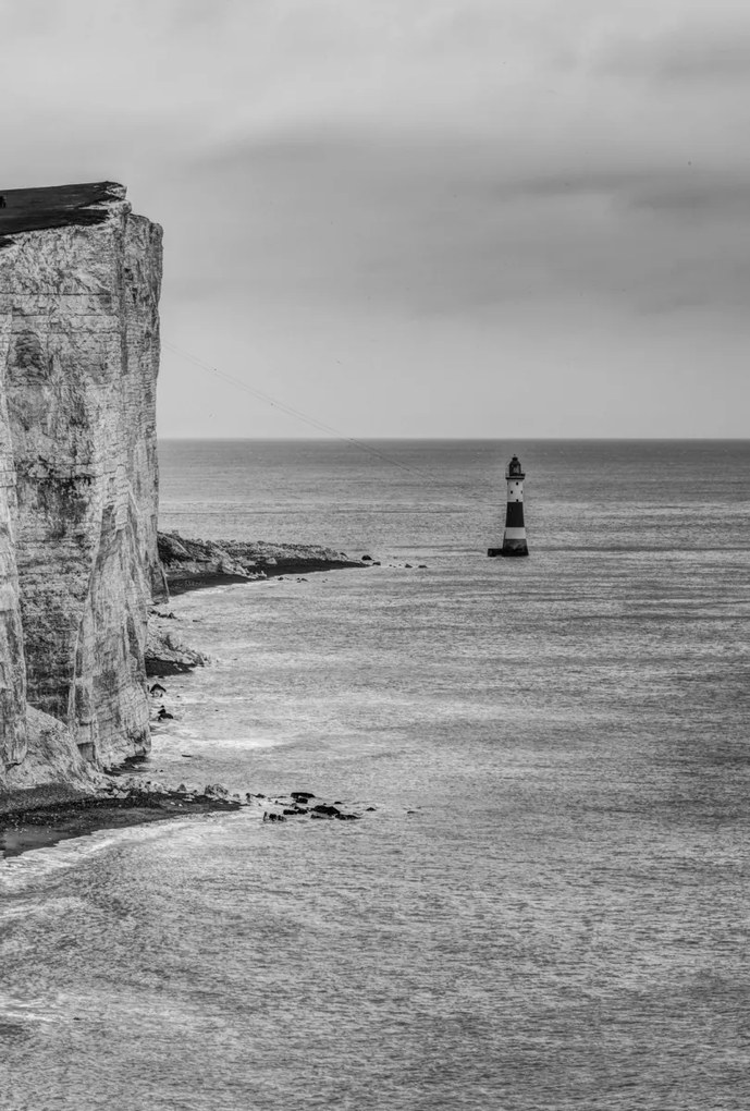 Poszter 67,5x100cm Beachy Head és világítótorony, Assaf Frank