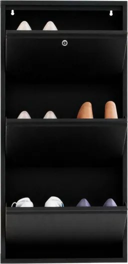 Locking 3 Piece Metal - Black