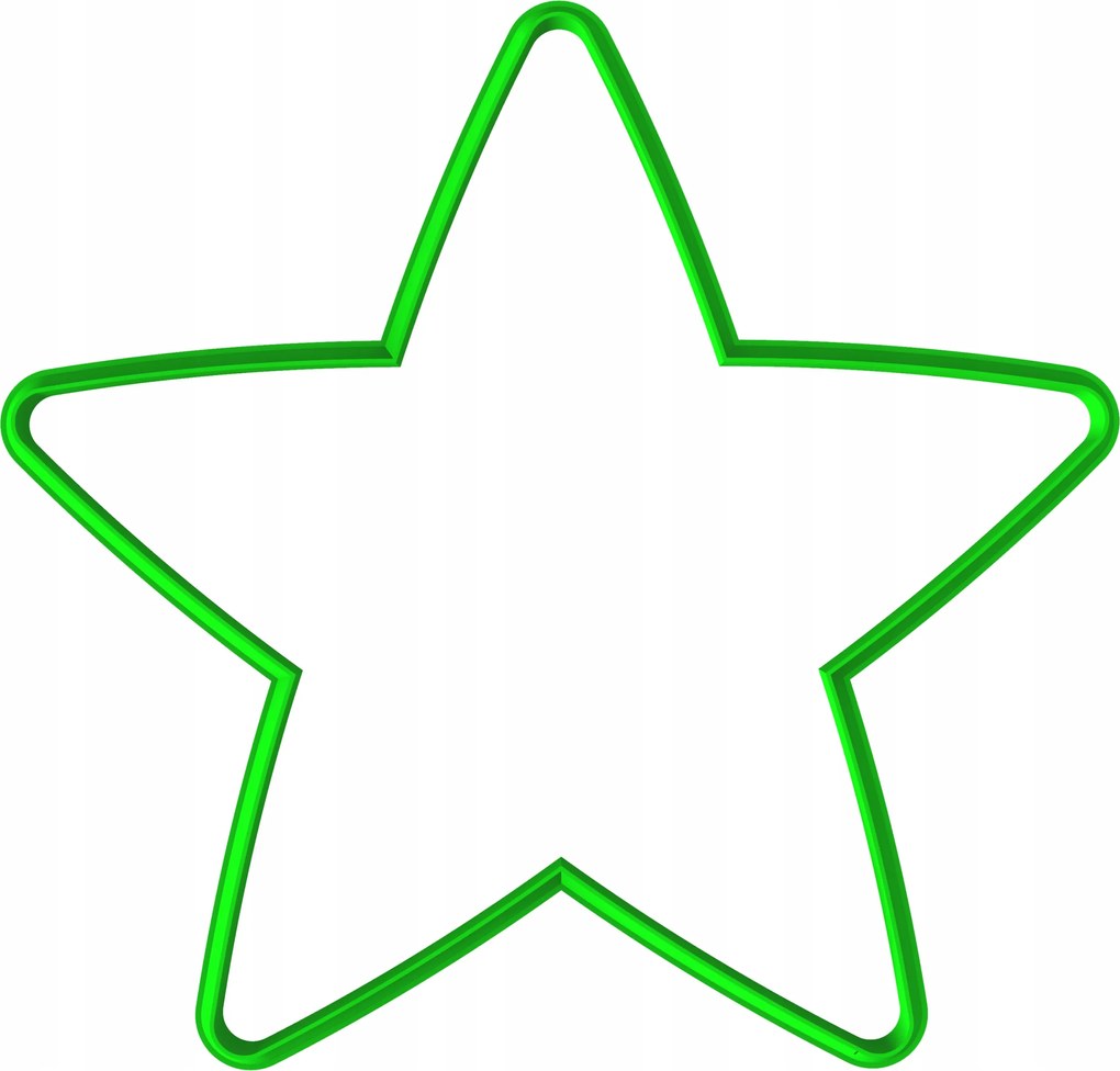 Karácsonyi Mézeskalács Forma Karácsonyi Nagy XXL Csillag 20cm