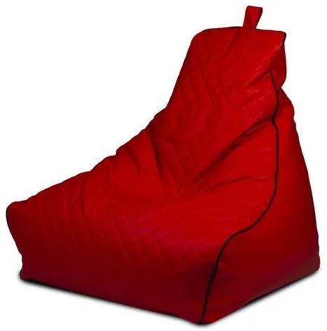 Babzsák Keiko M Caro Eco bőr TiaHome - Sötétkék