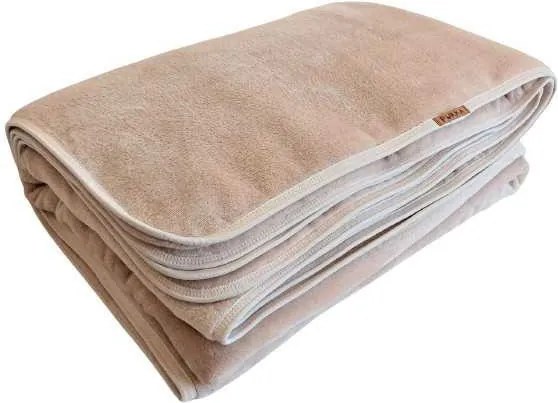 Fehér fleece pléd – puha, könnyű takaró otthonra és utazáshoz