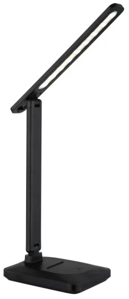 Globo 58481S - LORNA LED asztali lámpa, érintős, 3W, 5V, 1800 mAh, fekete