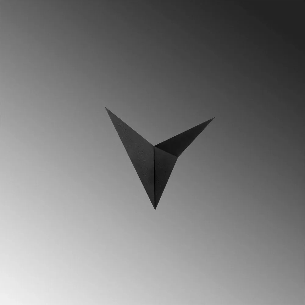 Fekete fali lámpa Bird – Opviq lights