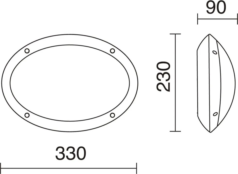 NOVOLUX 317A-G05X1A-01 TEIA Modern Kültéri Mennyezeti Lámpa Fehér E27 IP66