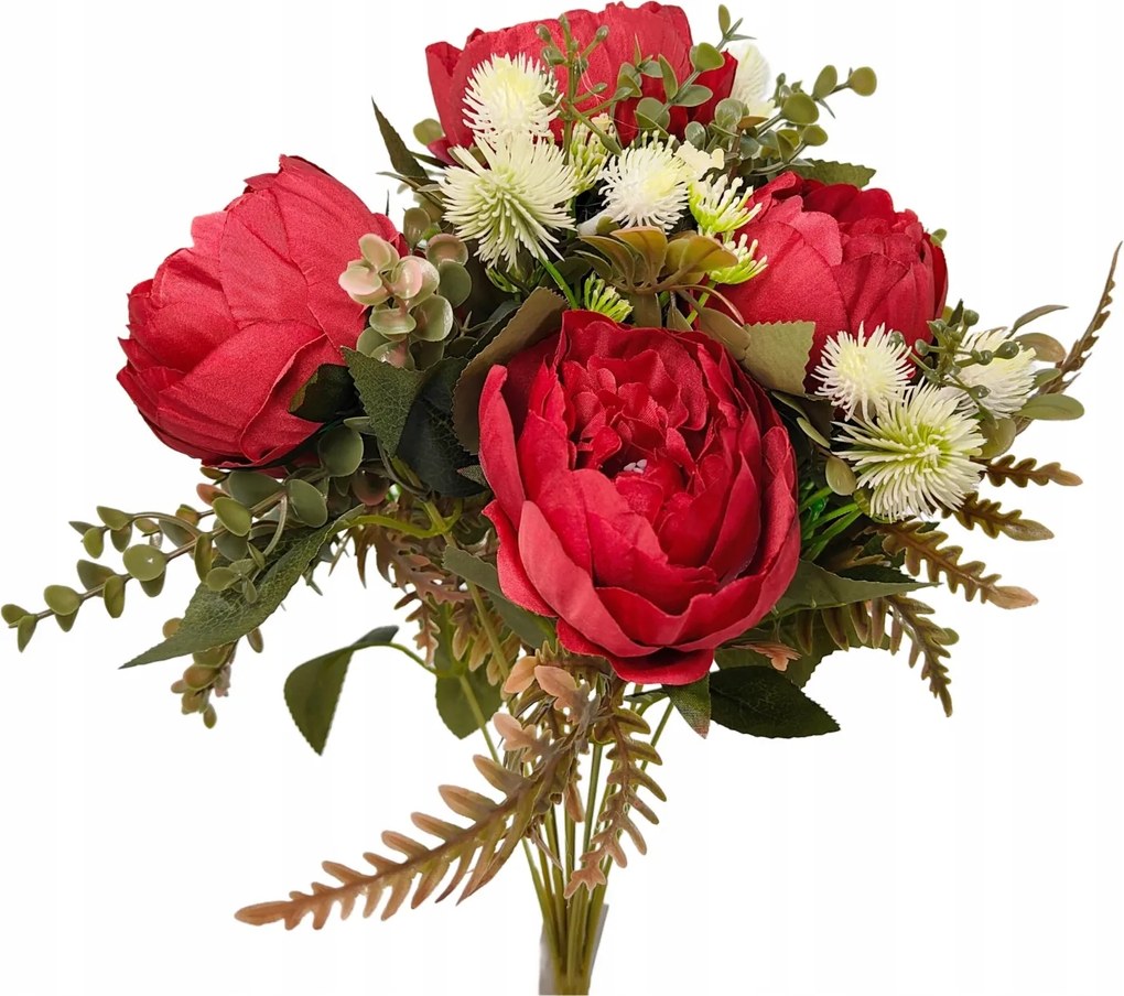 Bazsarózsa csokor bordó