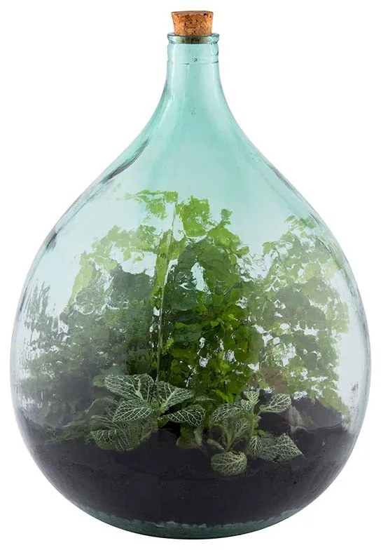 Florárium eszközökkel, 35 literes