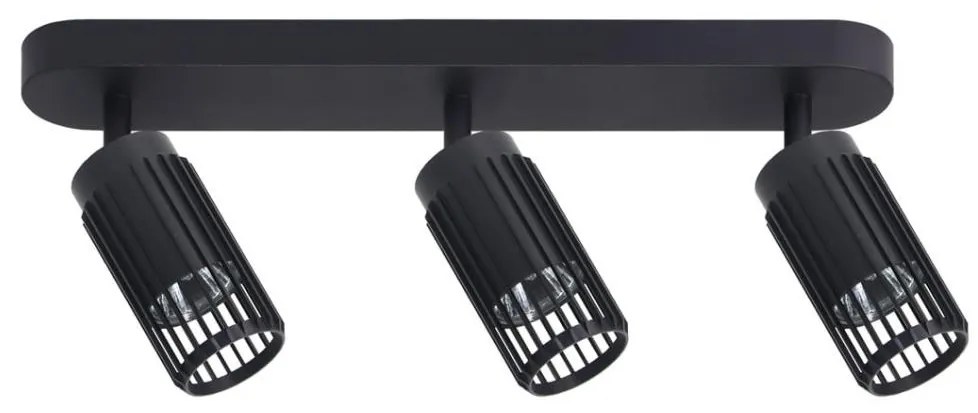 Spotlámpa VERTICAL 3xGU10/8W/230V fekete