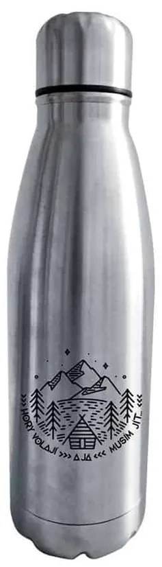 Bohemia Gifts Termoska - A hegyek hívnak, 500 ml