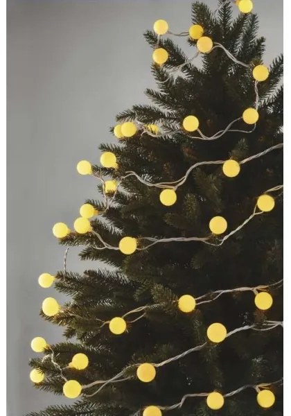 LED kültéri fényfüzér 40xLED/9m IP44 meleg fehér