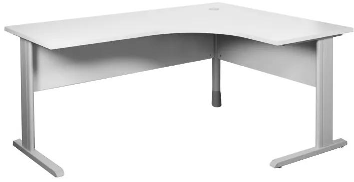 ALB-Format FOAL170/130-L sarok íróasztal balos (217625), fehér (OUTLET)