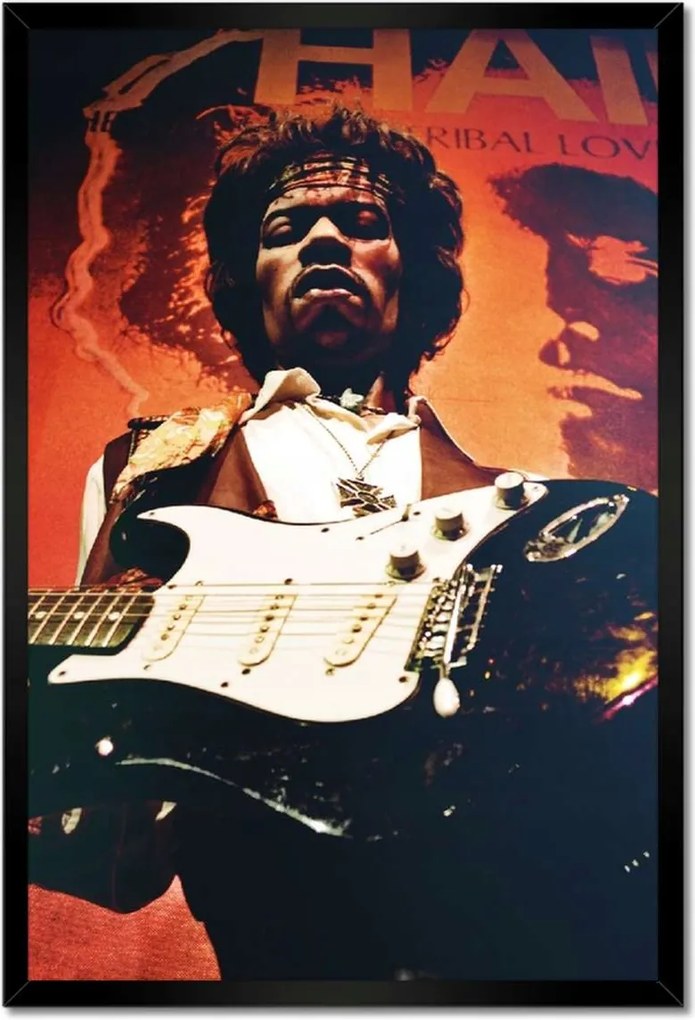 Poszterek keretben 40x60 Jimi Hendrix