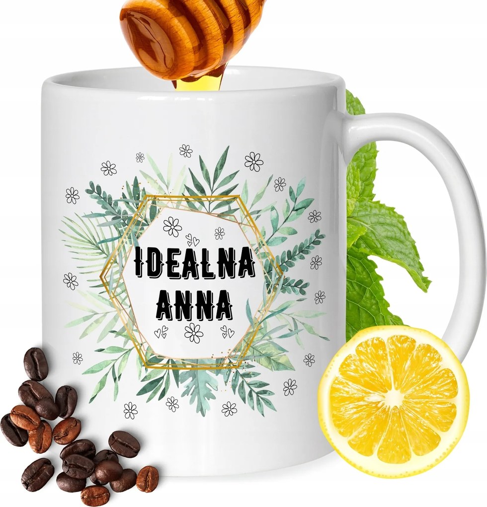 Bögre Anna Barátnőknek Ajándék Nyomtatott Fehér 330ml