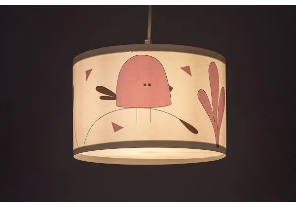 Rabalux 72069 - Gyerek csillár zsinóron FOWLY 1xE27/40W/230V