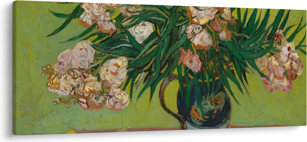 Kép - Vincent van Gogh, Oleanders, reprodukciók (120x50 cm)