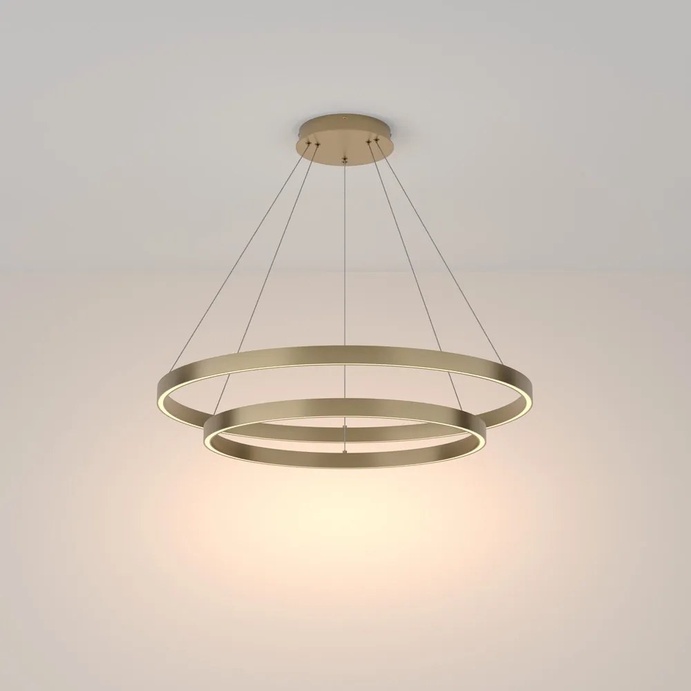 Maytoni RIM MOD058PL-L74BS3K Függeszték 2x88W/LED 3000K 5200LM IP20