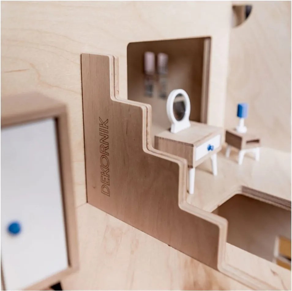 Doll House fa babaház - Dekornik