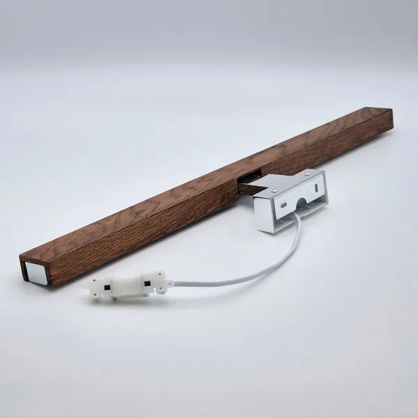 Brilagi-LED Fürdőszobai tükörmegvilágítás WOODY MIRROR LED/12W/230V IP44 tölgy/króm