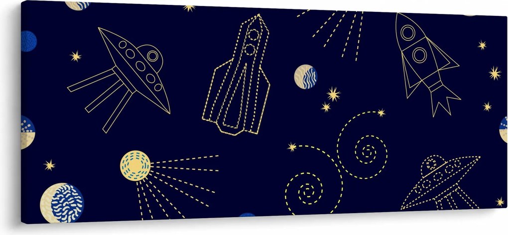 Kép - Univerzum (120x50 cm)