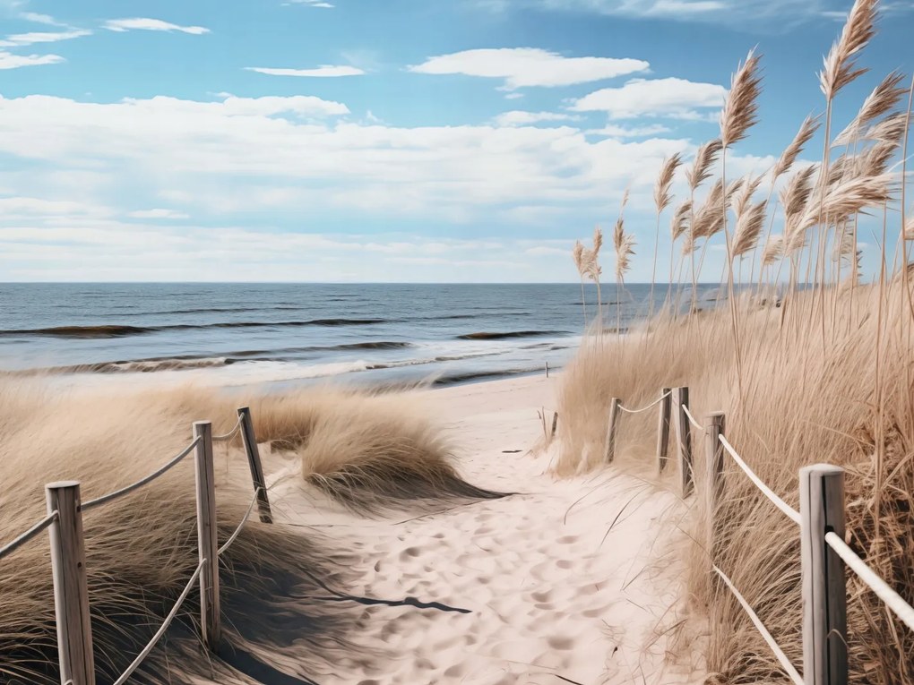 Poszter 20x15cm Tengerparti híd