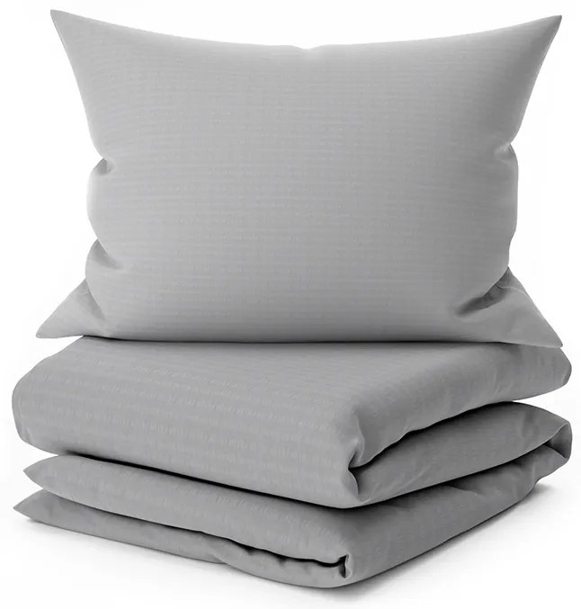 STANDO krepp ágyneműhuzat, szürke Ágyneműhuzat mérete: 70 x 90 cm | 140 x 200 cm