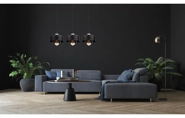 Csillár zsinóron VEST 3xE27/60W/230V