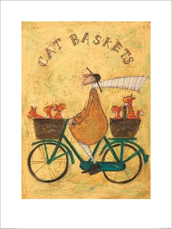 Művészeti nyomat Sam Toft - Cat Baskets