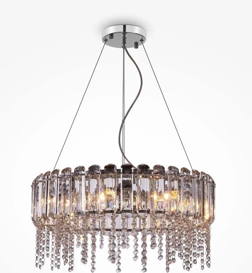 Maytoni HAIL MOD097PL-08CH Függőlámpa 8x40W/E14 IP20