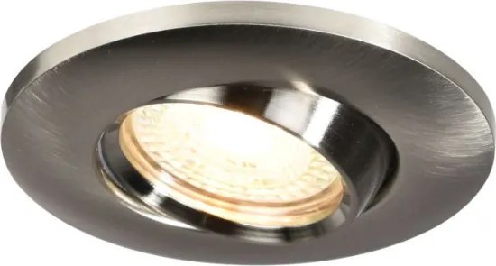 NORDLUX 2210100055 UMBERTO Fürdőszobai Beépíthető Lámpa Ezüst GU10 IP44