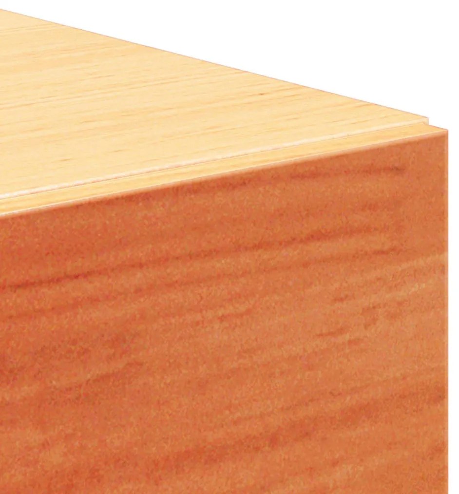 Éjjeli asztal 2 pcs Viaszbarna 42 x 32.5 x 40 cm Tömör fenyőfa