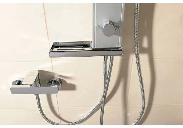 Aqualine - ROME zuhanyszett, fényes króm