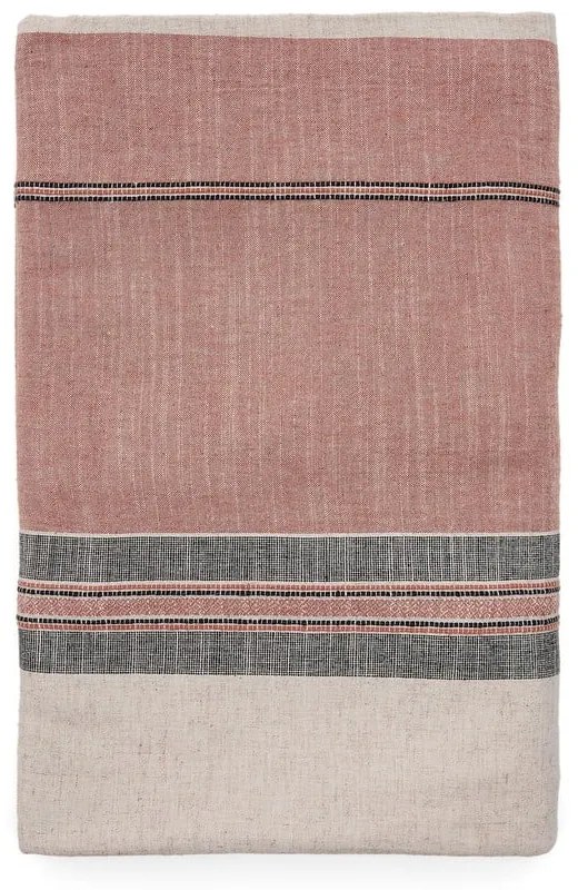 Lenkeverék asztalterítő 170x250 cm Veliat – Kave Home