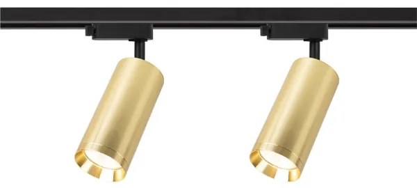 Spotlámpa sínrendszerrel MICA 4xGU10/10W/230V arany/fekete