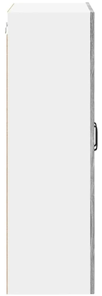 Fali konyhaszekrény Szürke Sonoma 60 x 31 x 100 cm Faanyag