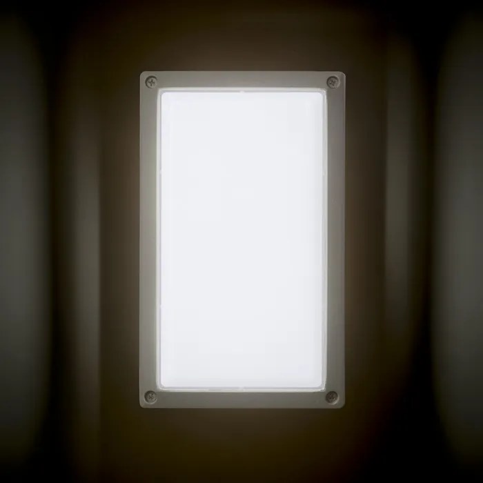 RENDL ASPEN felületre szerelhető ezüstszürke 230V LED 5W IP54 3000K