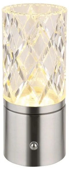 Globo 21010N - LUNKI LED asztali lámpa, 2,5W, 3,7V, dimmelhető