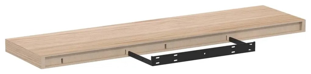 4 db szerelt fa függőpolc 90 x 23,5 x 4 cm