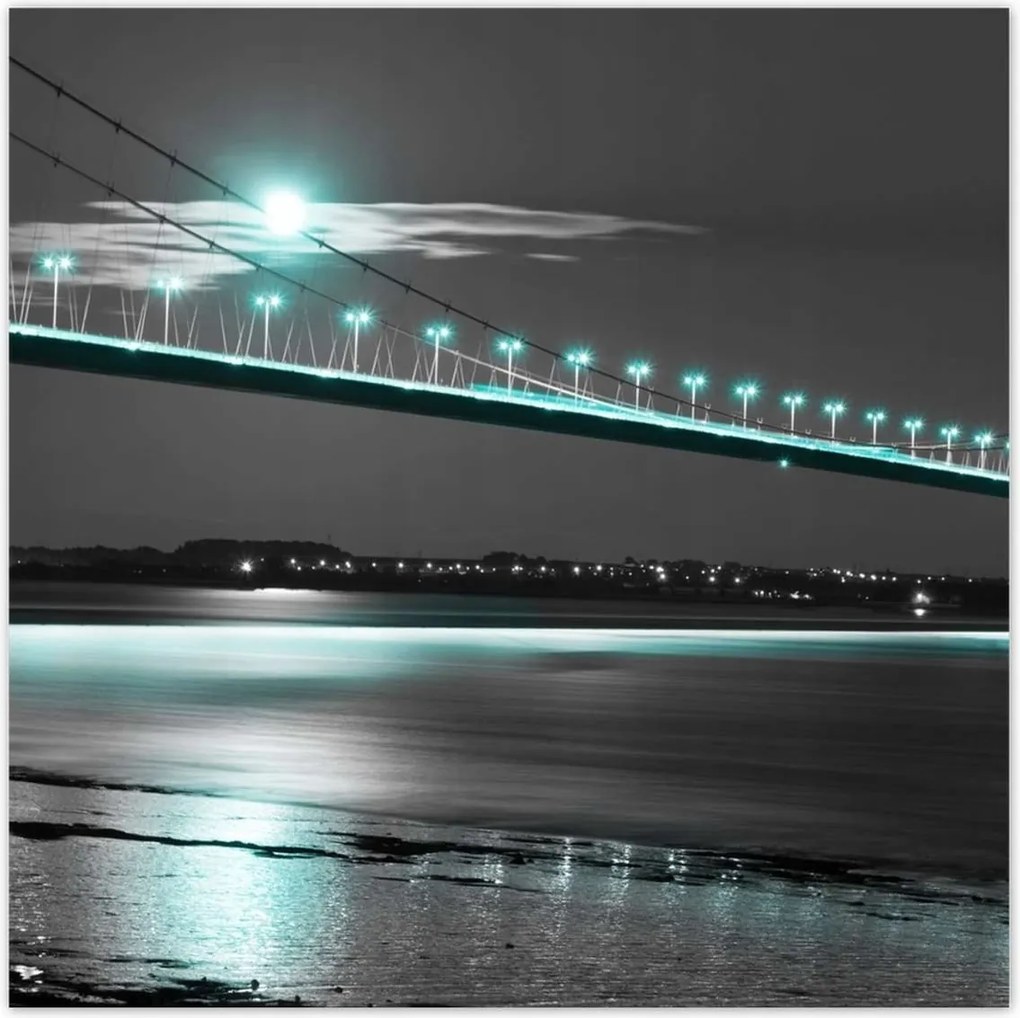 Poszterek 30x30 Kék fények az éjszakában