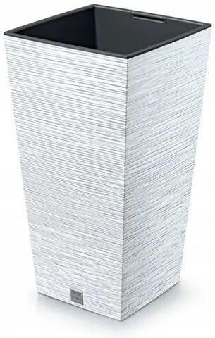 FURU SQUARE virágtartó 29,5 cm, fehér, 29,5 cm