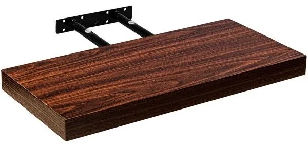 STILISTA Fali polc Volato 60 cm sötét fa