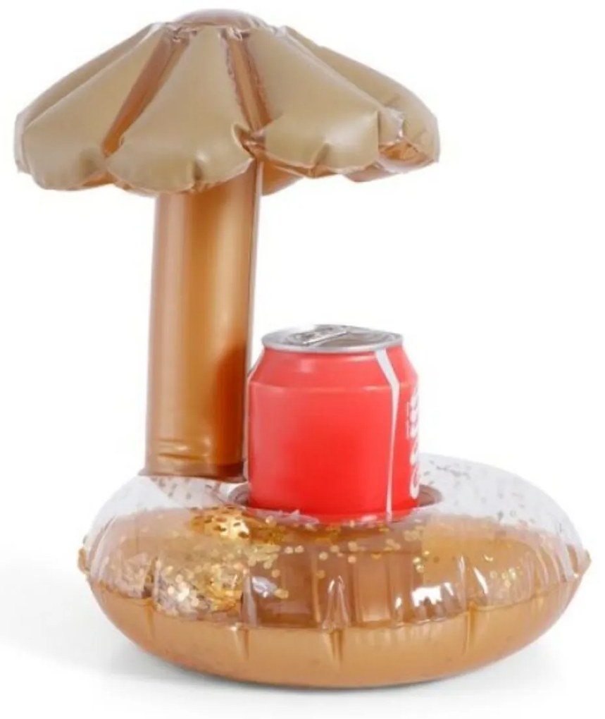 Felfújható italtartó GOLDEN PALM arany