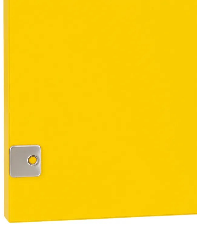 Boxie 1 ajtós fali szekrény 80x40x37 cm sárga