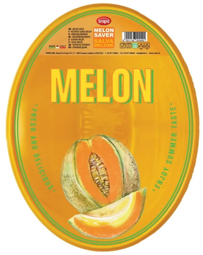 Melon sárgadinnye tároló, 2 l - Snips