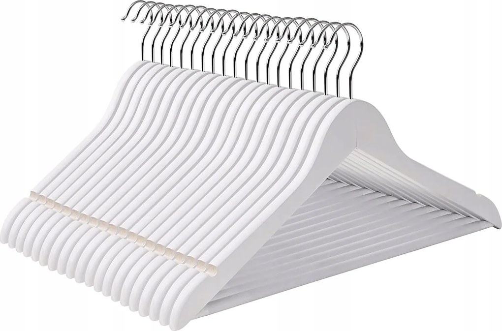 Akasztós fogas fa Songmics fehér