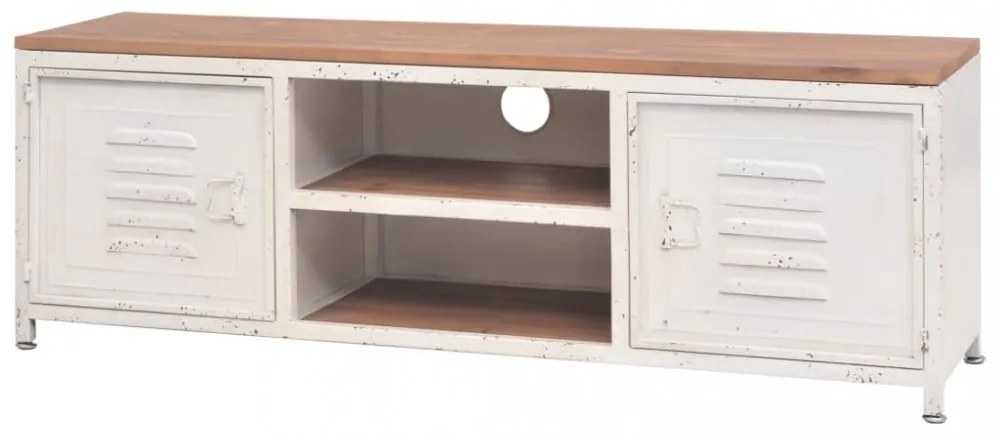 fehér TV-szekrény 120 x 30 x 40 cm