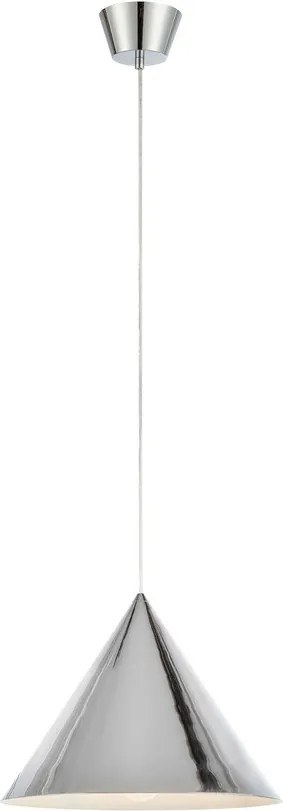 Ezüstszínű fém függőlámpa fém búrával ø 37,5 cm Tip – Markslöjd