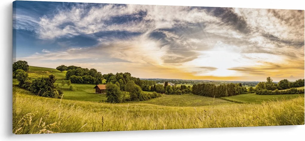Tájkép (120x50 cm)