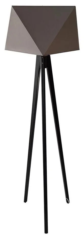 Állólámpa BAKARO 1xE27/60W/230V wenge fa szürke