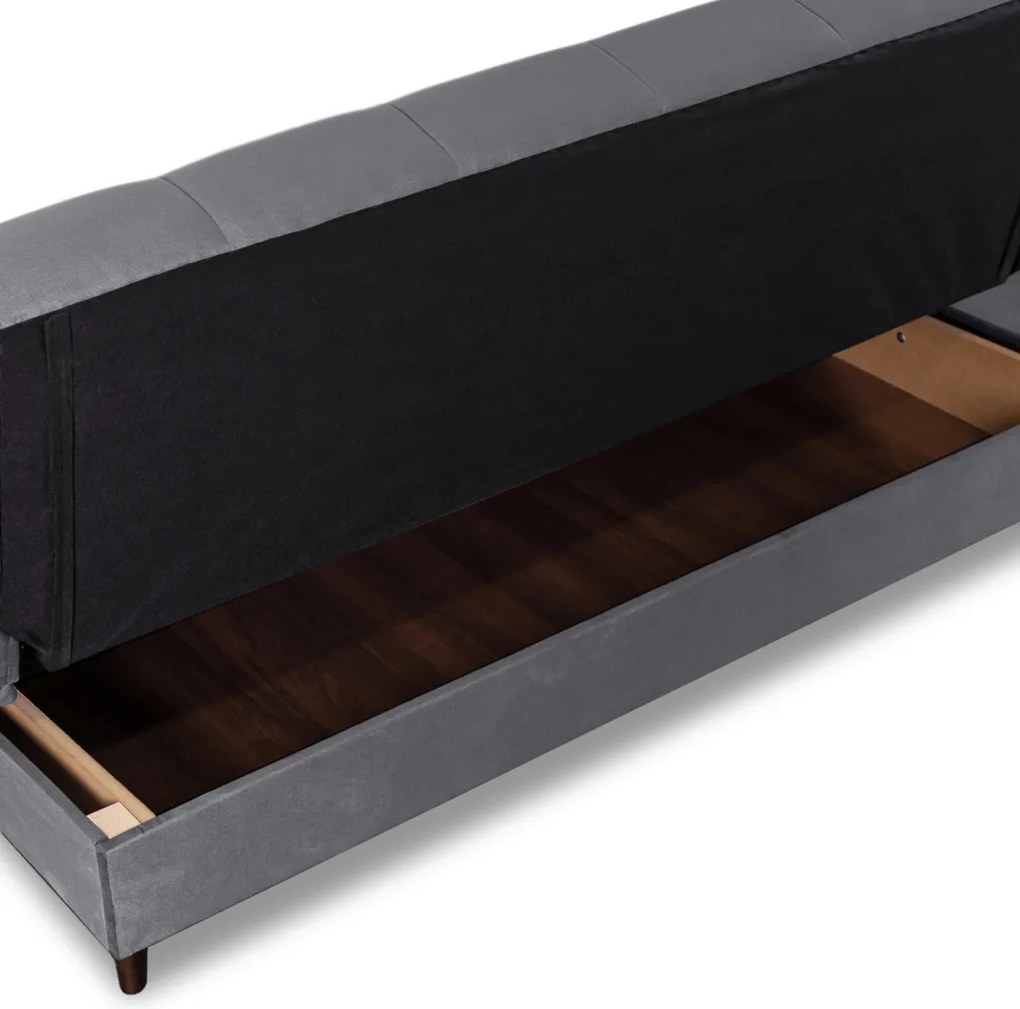 Ágyazható kanapé szürke színben LIMA